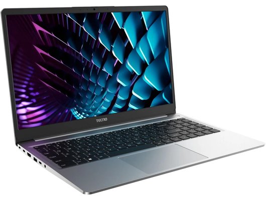 Ноутбук Tecno MegaBook K15SFA/71005000403/Ryzen 5-7535HS/16Gb/1Tb/15,6 FHD IPS/Win11 серый